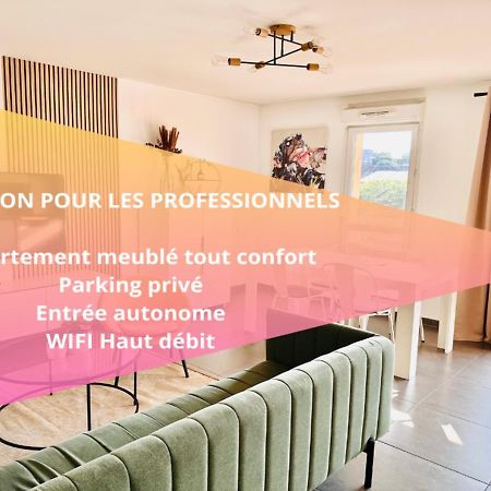 Btobed - Location Professionnelle - Appartement 4 Personnes Parking Gratuit - Proche Parc Des Expositions Et Aeroport Cdg Villepinte  Kültér fotó