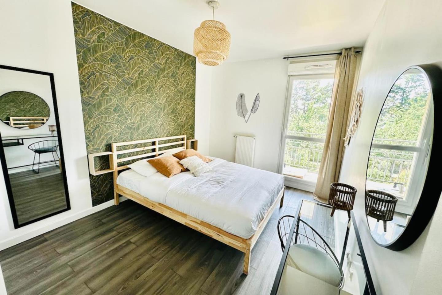 Btobed - Location Professionnelle - Appartement 4 Personnes Parking Gratuit - Proche Parc Des Expositions Et Aeroport Cdg Villepinte  Kültér fotó